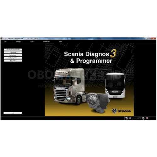 Scania SDP3 - диагностическое оборудование